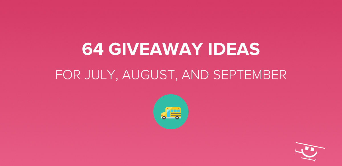 Giveaway Ideas for Summer
