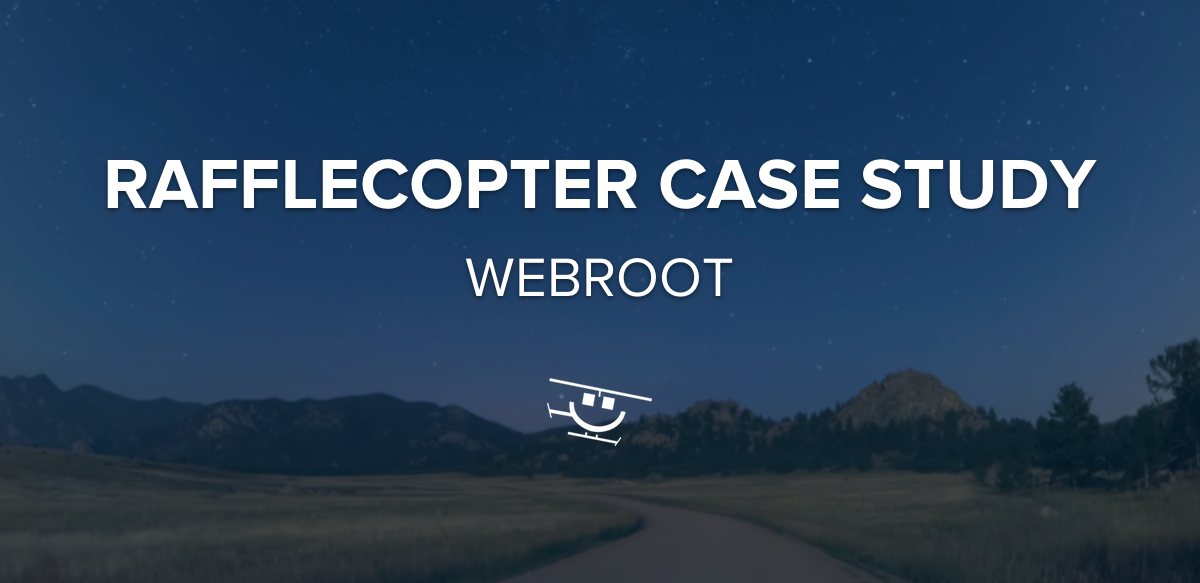 Rafflecopter Case Study: Webroot