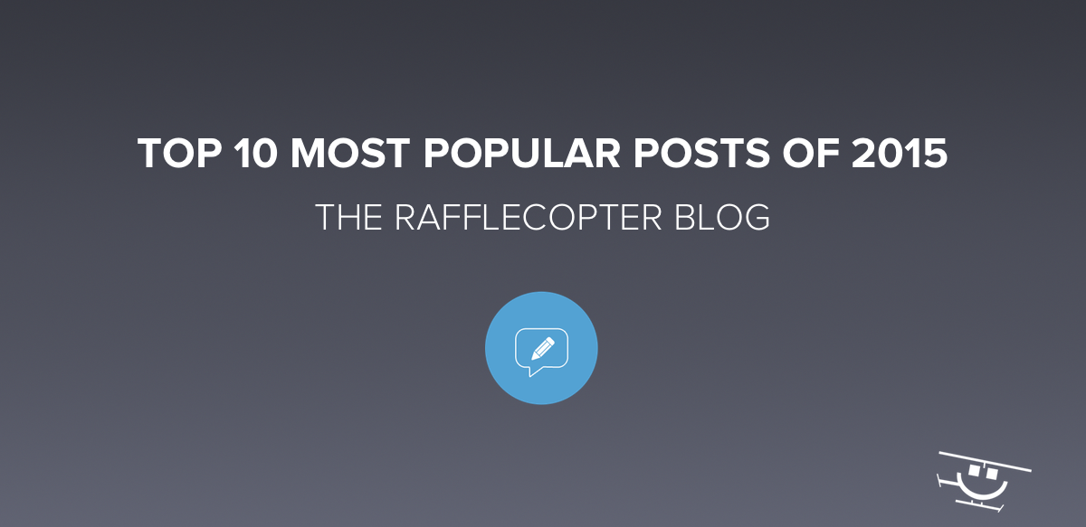 Top 2015 Rafflecopter Blog Posts